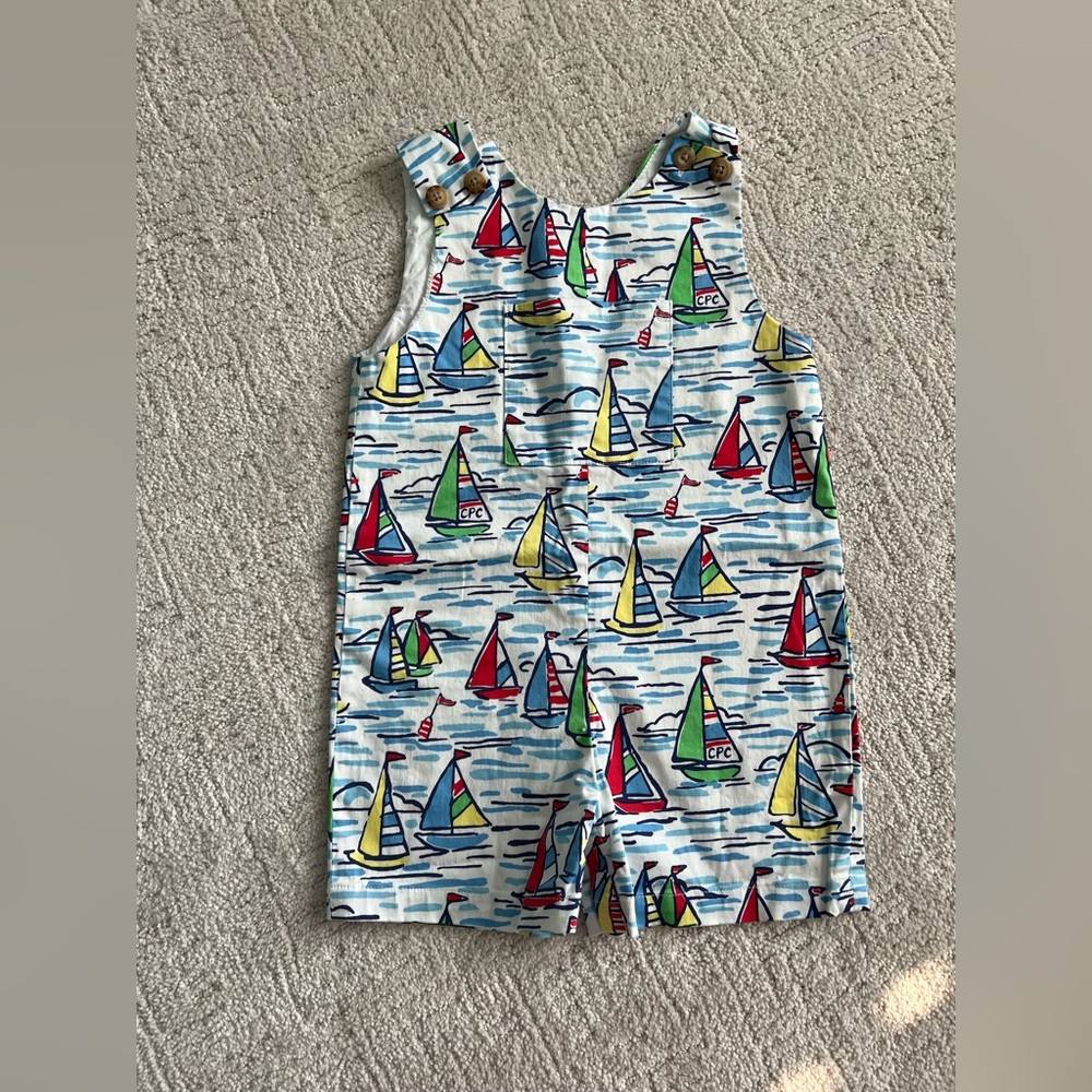 CPC Classic Prep childrenswear sailboat romper